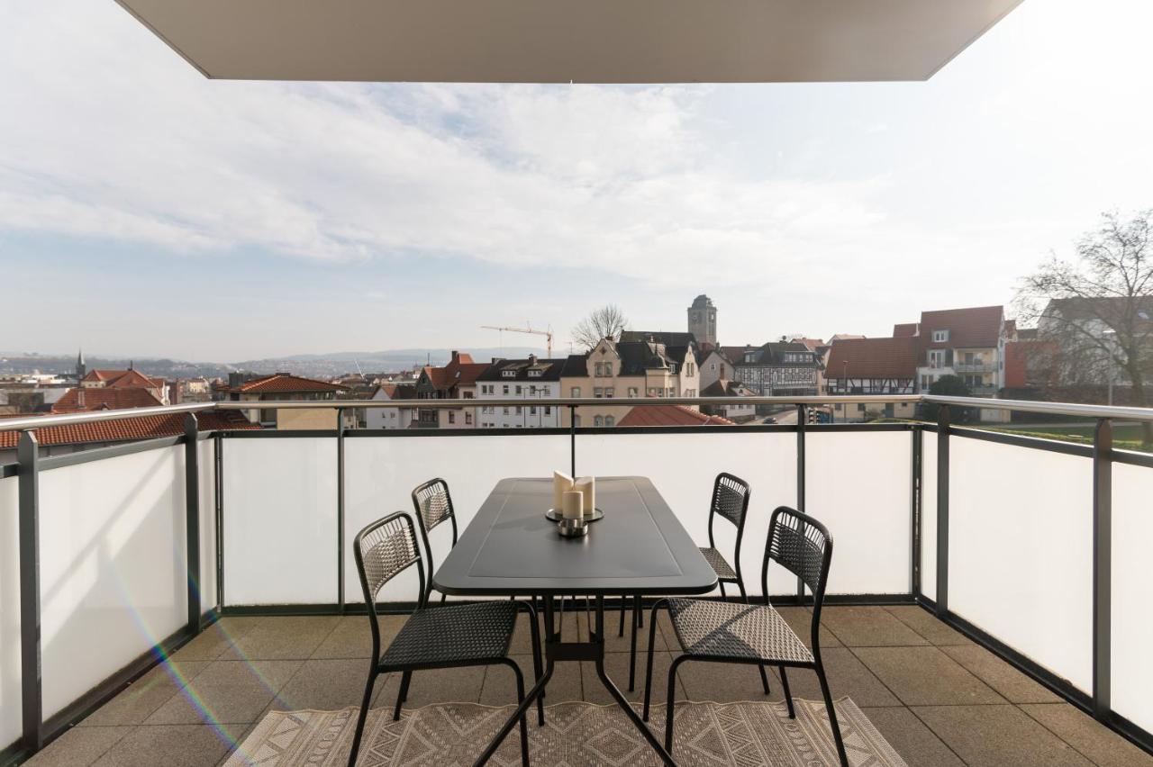 Dwellstay - Modernes Apartment I 55Qm I 2 Zimmer I Kueche I Bad I Terrasse I Tv I Wlan Bad Hersfeld Buitenkant foto